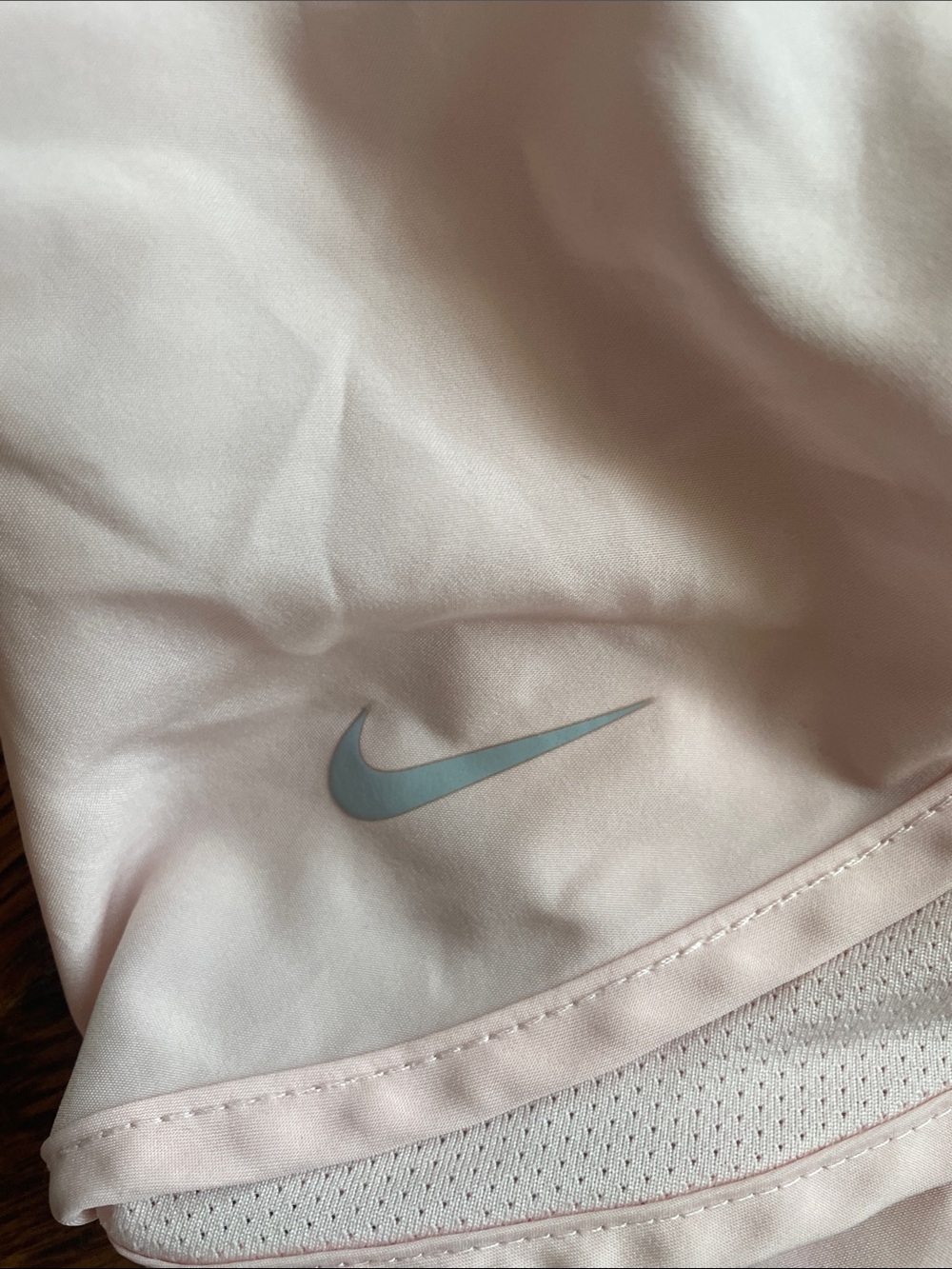 Nike Light Pink Athletic Running Shorts - Picture 5 of 7
